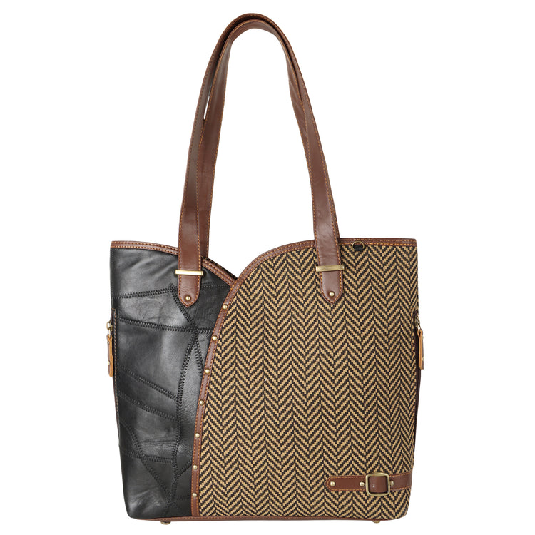 Shoulder Bag Conceal Carry Herringbone