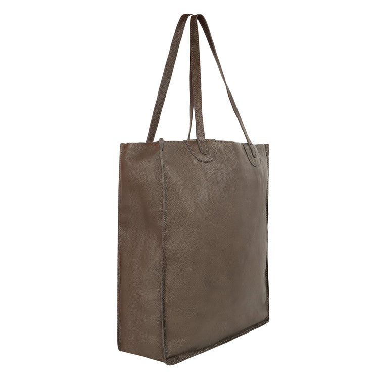 Tate Sustainable Leather Tote Bag