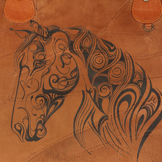 Large Tote Bag Horse