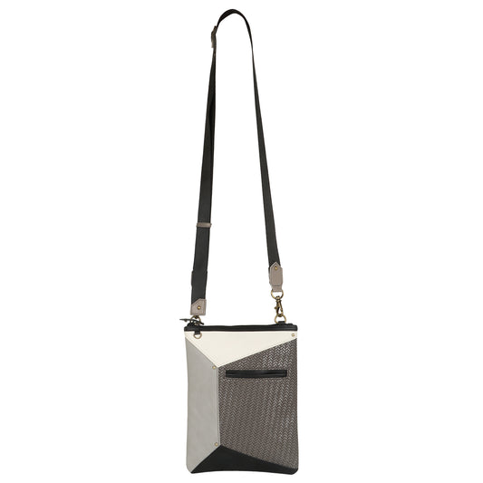 FOXIE - Harper Crossbody Bag with Front Cellphone Pocket in Gray