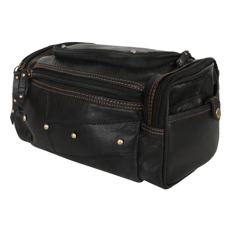 VAAN & CO. - Men's Large Dopp Kit in Black