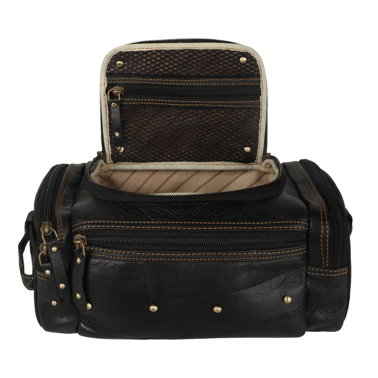 VAAN & CO. - Men's Large Dopp Kit in Black