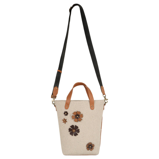 VAAN & CO. - Macie Tote with Petals