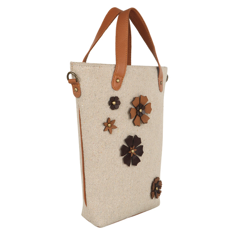 VAAN & CO. - Macie Tote with Petals