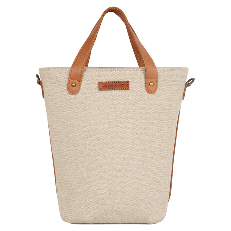 VAAN & CO. - Macie Tote with Petals