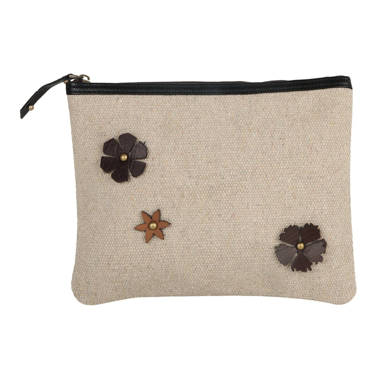 VAAN & CO. - Ameilia Pouch with Petals