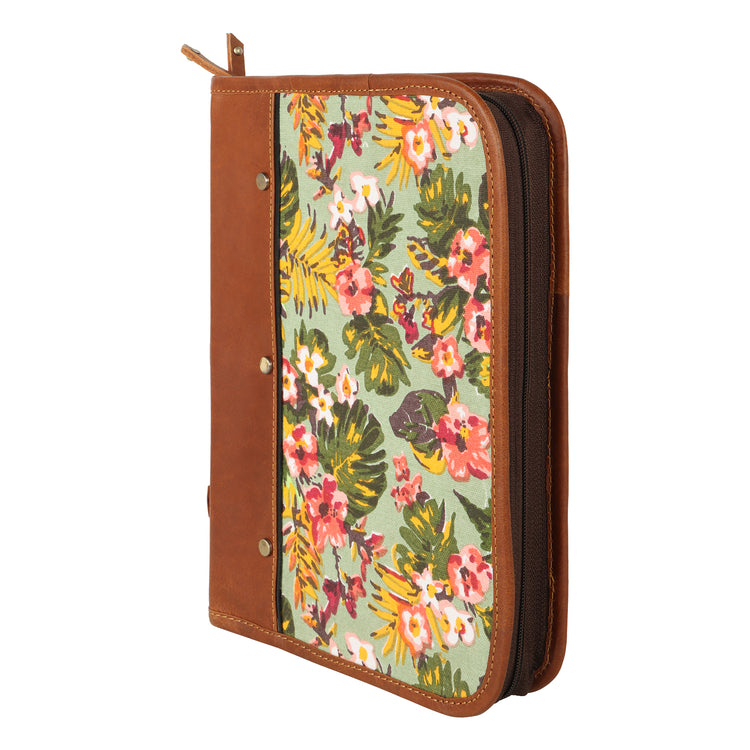 Bible Cover Floral Large