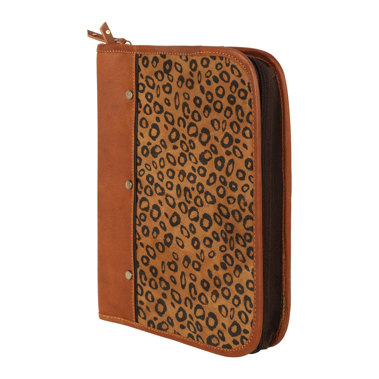 Bible Cover Cheetah Large