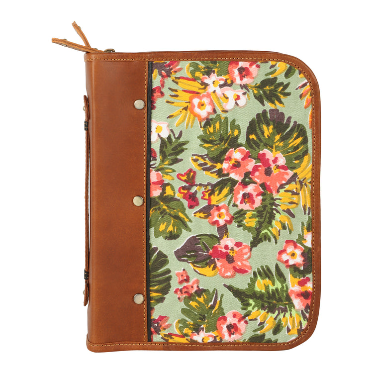 Bible Cover Floral Medium